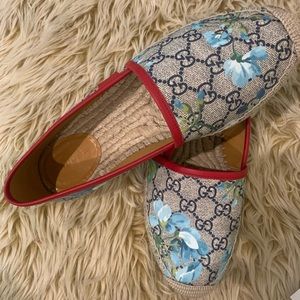 Gucci bloom espadrilles!
